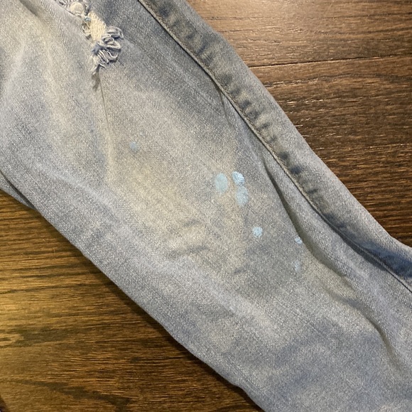 Just USA Skinny Distressed Jeans 31 Stretchy GUC - Picture 5 of 9